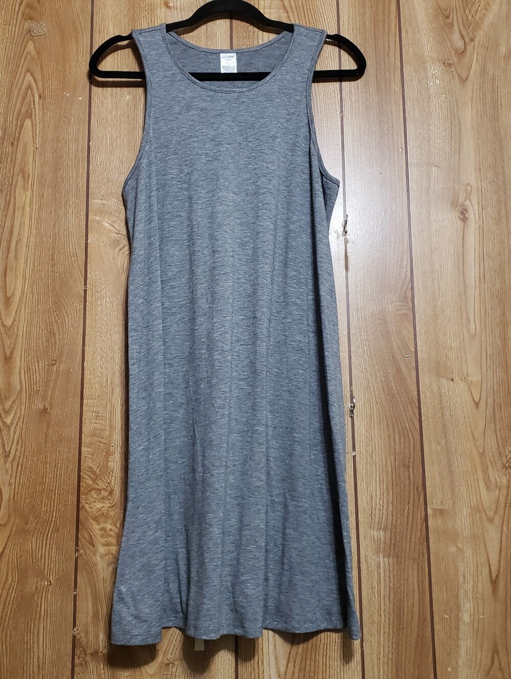 A-line Swing Dress Size Med Grey Comfort Summer Vibes Beach Capsule Wardrobe